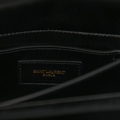 Saint Laurent Velvet Small Monogram Sunset Black 5 of 8
