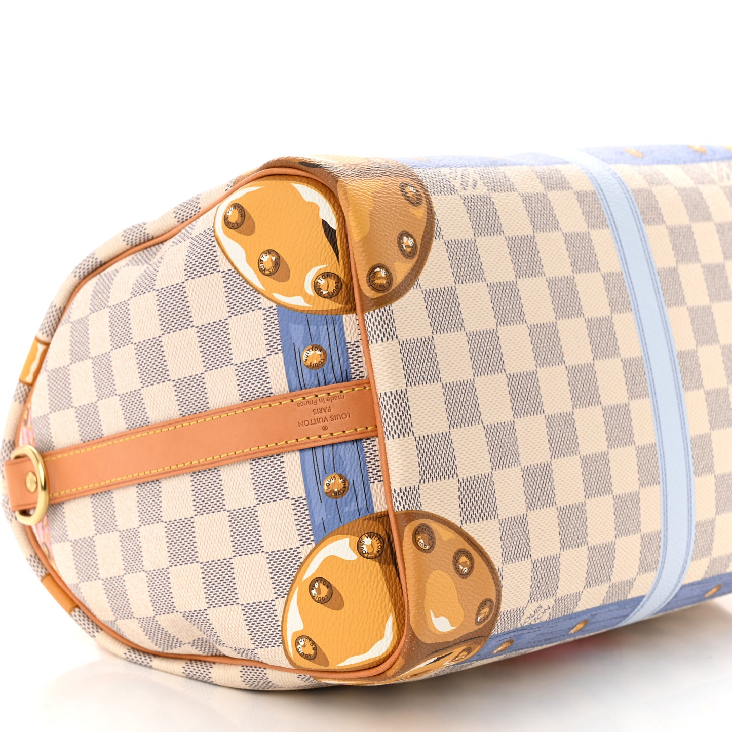 Damier Azur Summer Trunks Speedy Bandouliere 30
