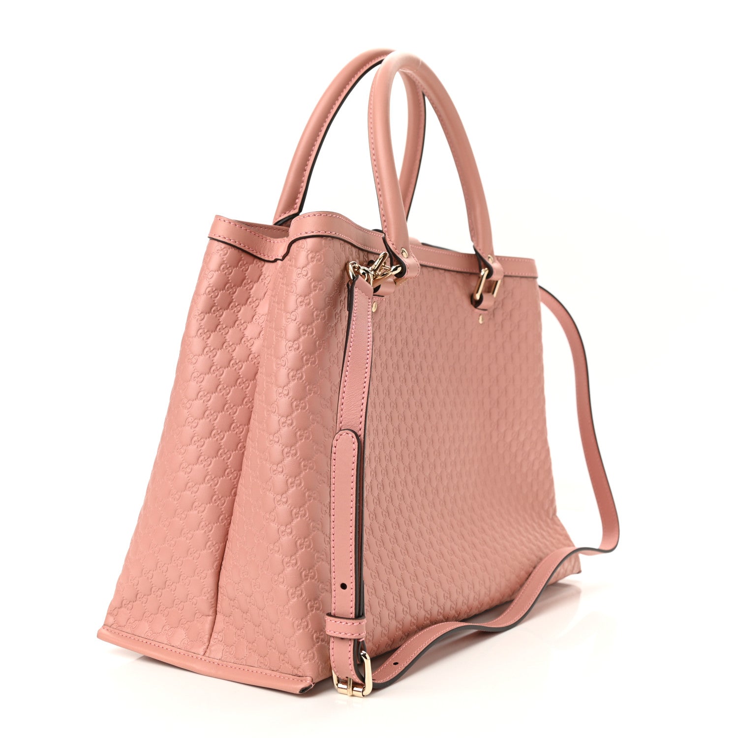 Gucci Soft Microguccissima Medium Tote Soft Pink 3 of 12