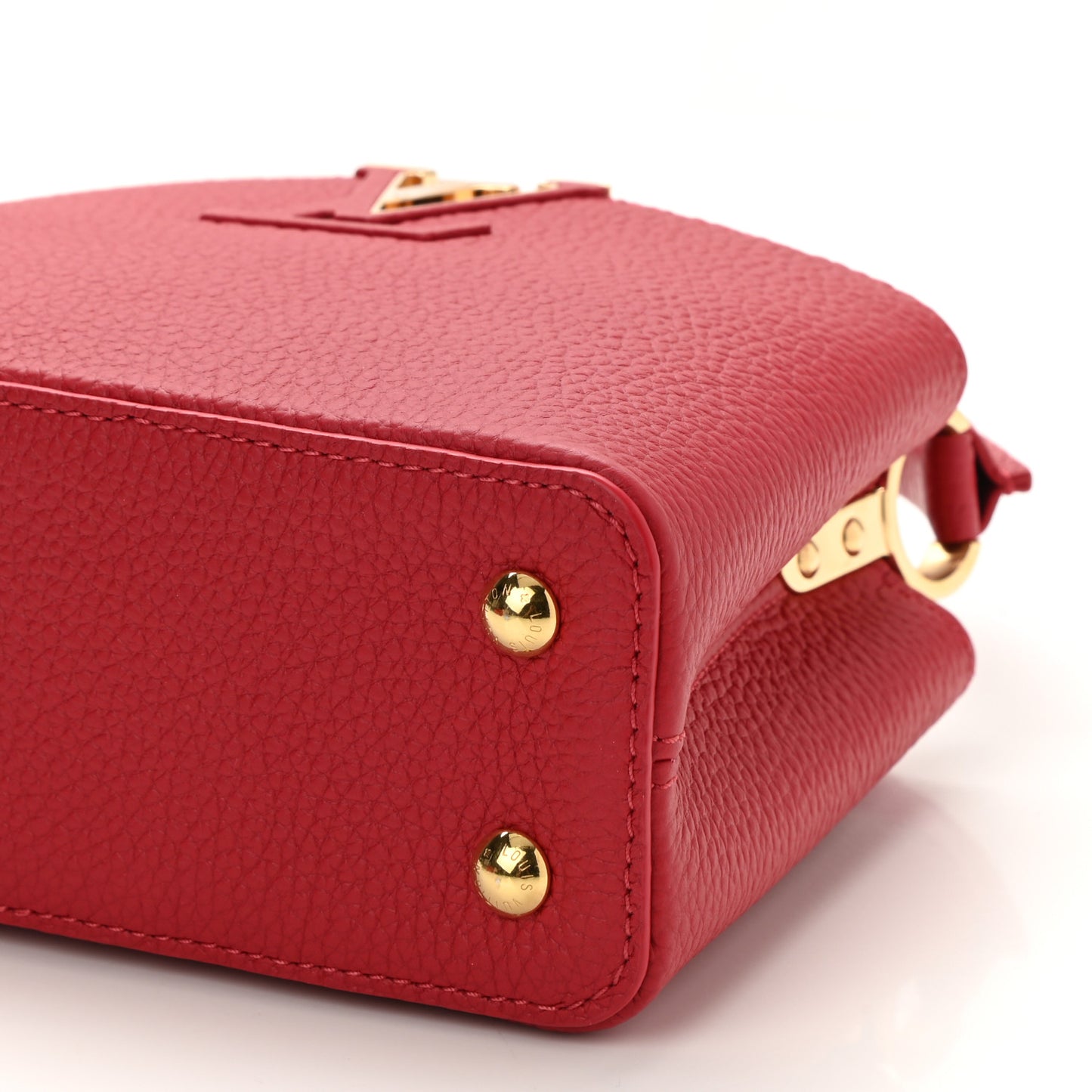 Taurillon Mini Capucines Scarlet