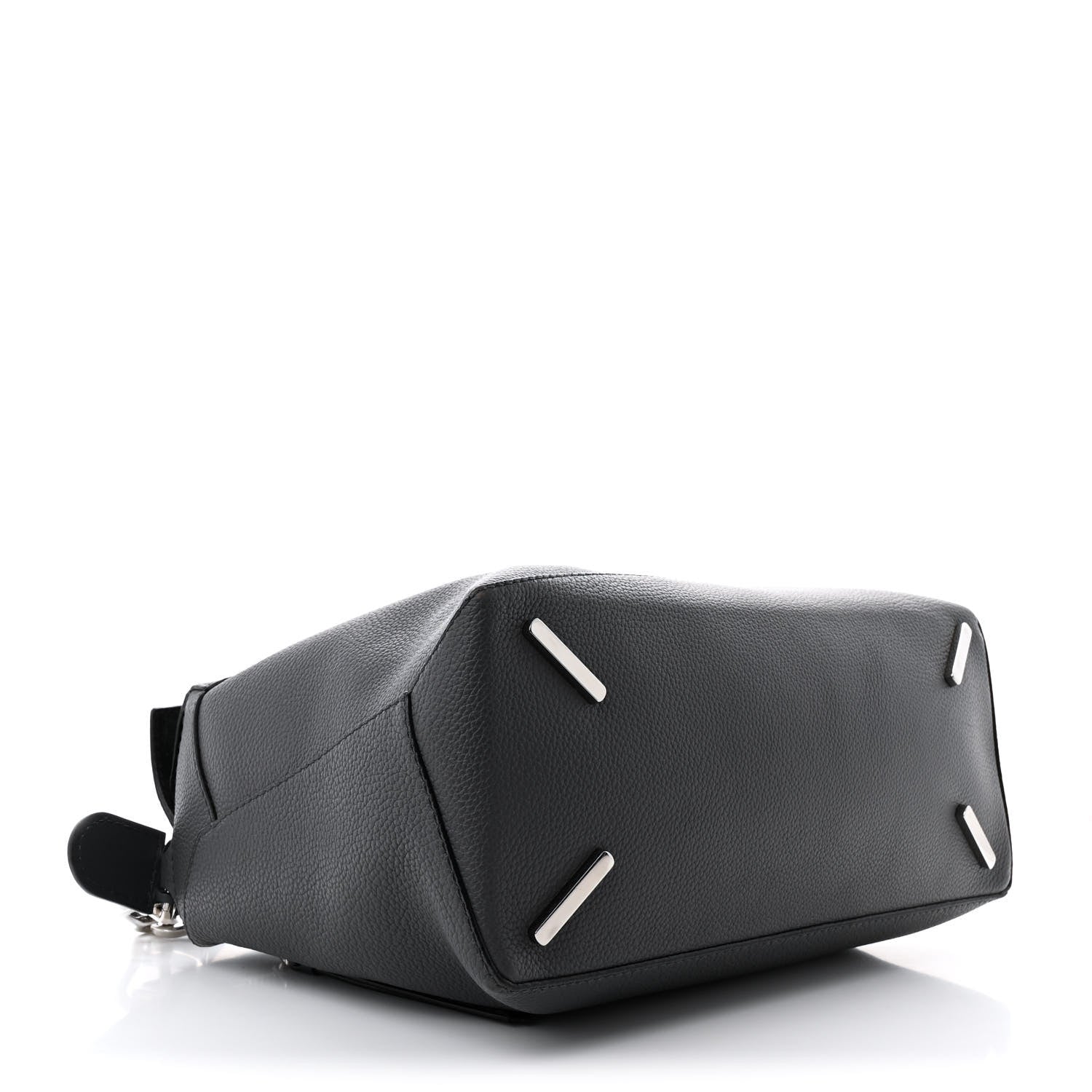 Loewe Calfskin Large Puzzle Edge Bag Dark Grey 4 of 9