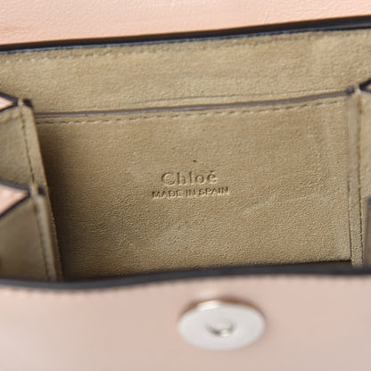 Chloe Suede Calfskin Mini Faye Bracelet Bag Cement Pink 5 of 9