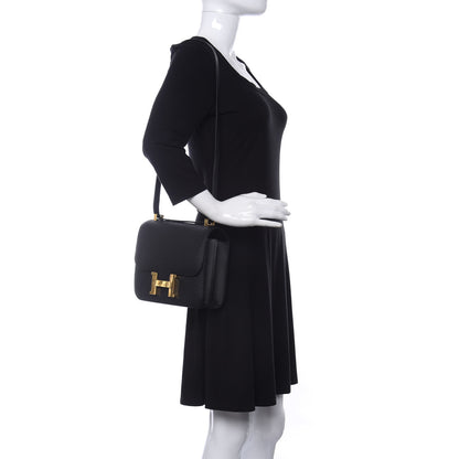 Hermes Epsom Constance 24 Black 2 of 14