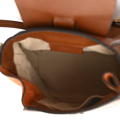 Chloe Suede Calfskin Mini Faye Backpack Tan 5 of 15