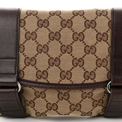 Gucci Monogram Waist Belt Bag Dark Brown 8 of 11
