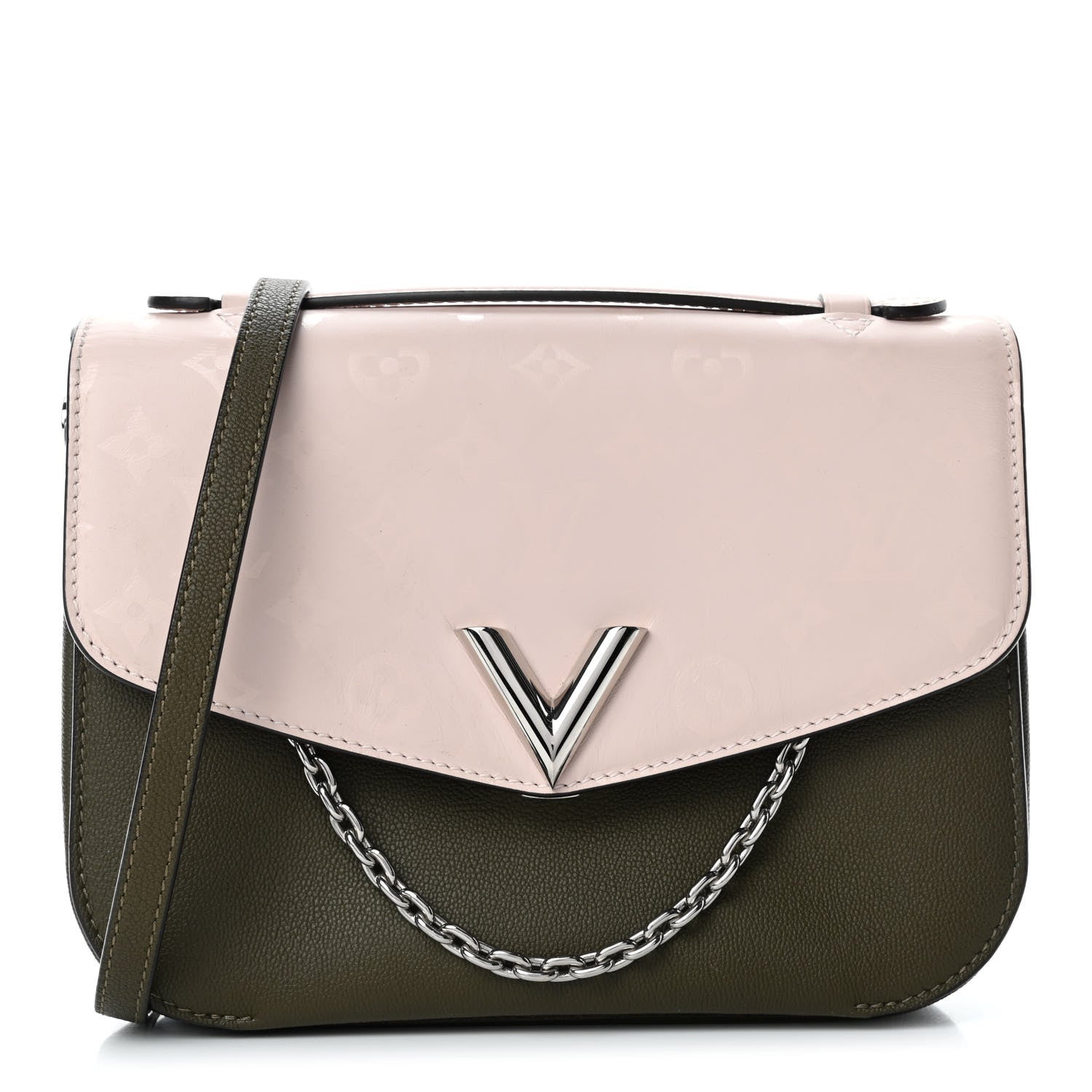Louis Vuitton Calfskin Very Messenger Kaki 1 of 4