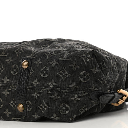 Louis Vuitton Denim Neo Cabby MM Black 10 of 10