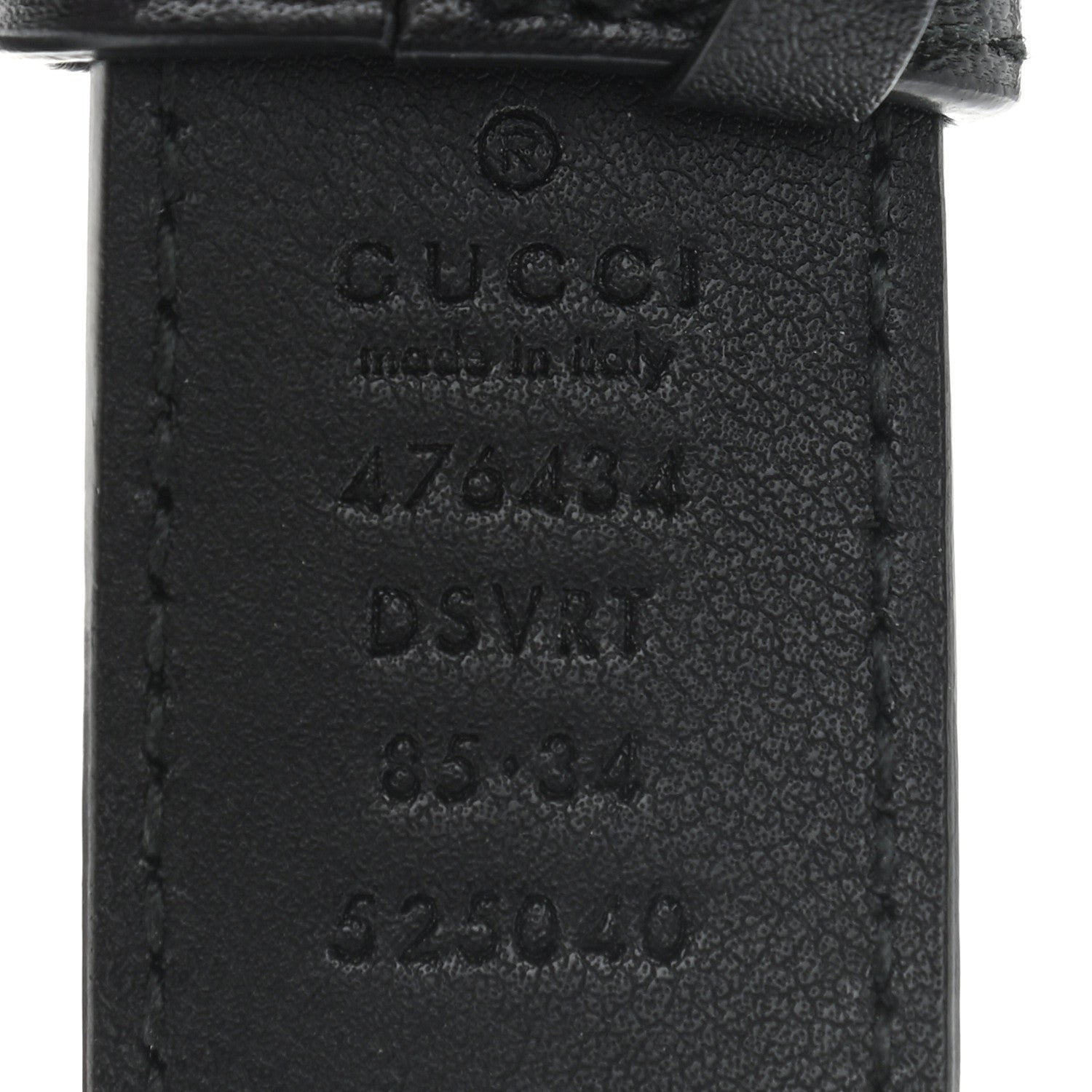 Gucci Calfskin Matelasse GG Marmont Belt Bag 85 34 Black 8 of 10