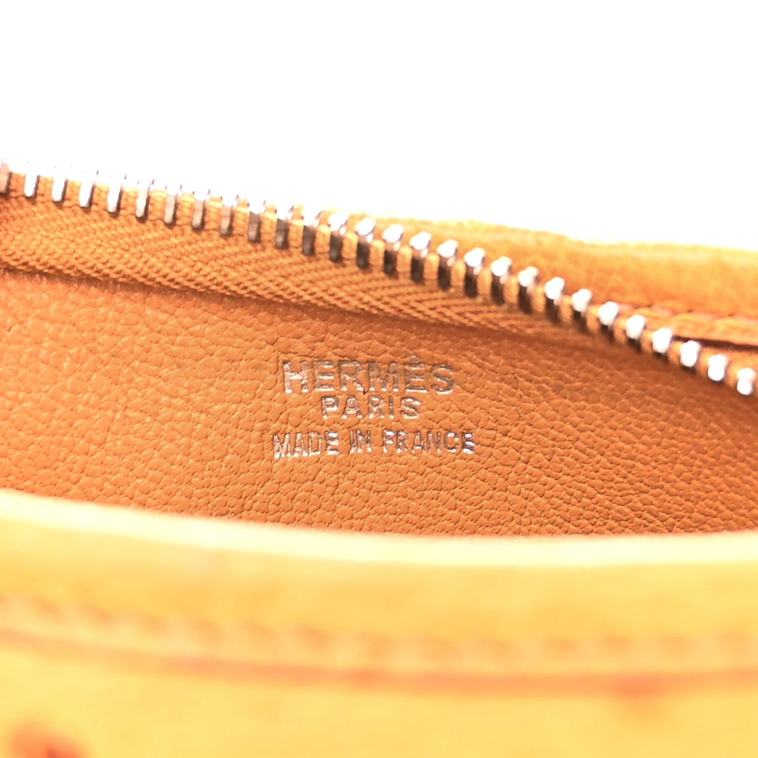 Hermes Ostrich Berlingot 23 PM Saffron 6 of 12