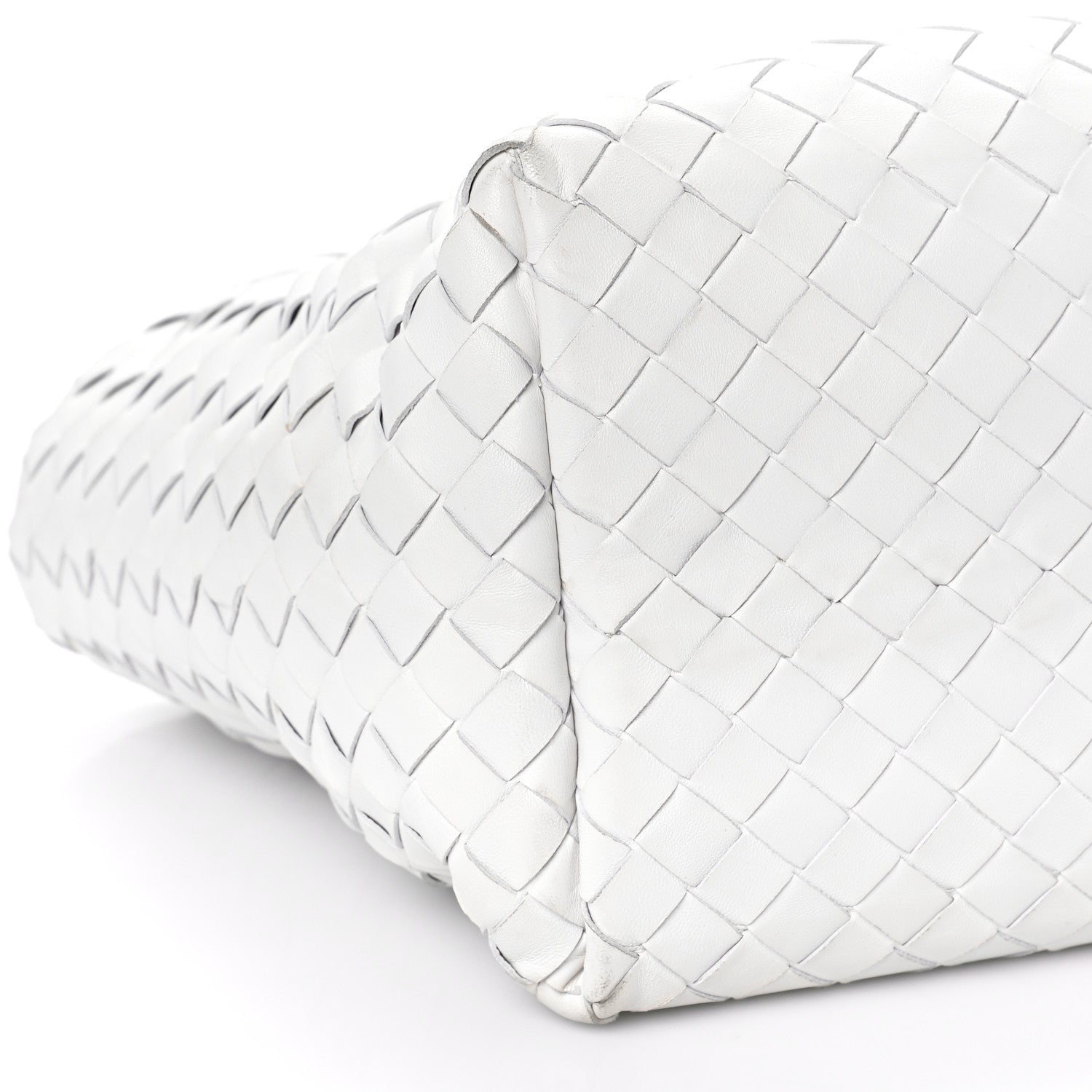 Bottega Veneta Nappa Intrecciato Tote Bag White 7 of 11