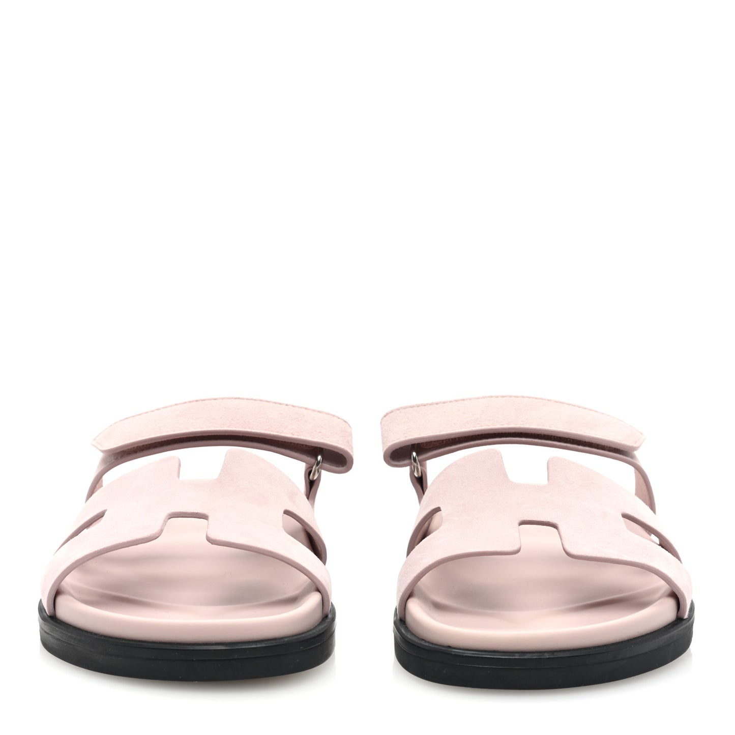 Suede Goatskin Womens Chypre Sandals 38 Rose Porcelaine