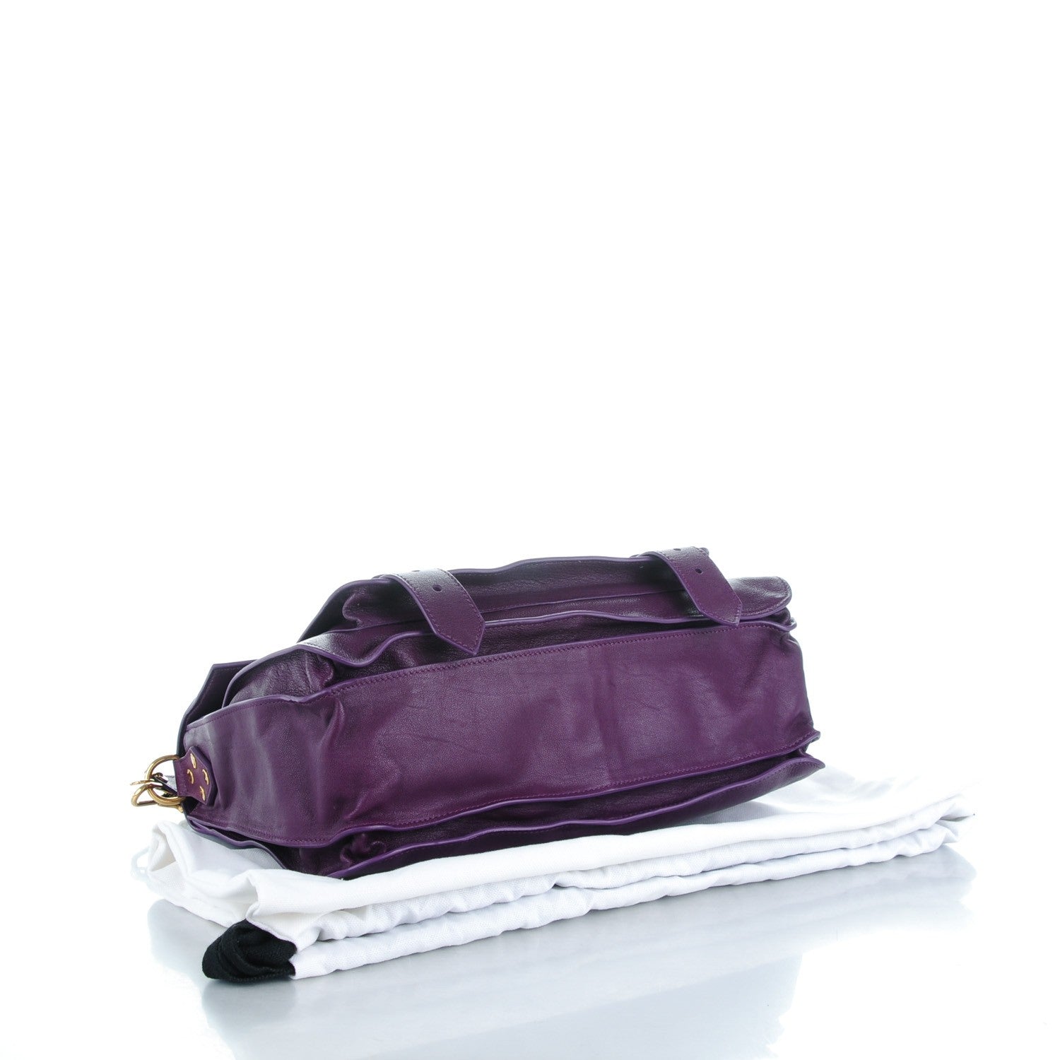 Proenza Schouler Lambskin Medium PS1 Satchel Grape Jam 4 of 7