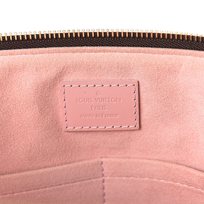 Louis Vuitton Damier Ebene Caissa Tote PM Rose Ballerine 6 of 10