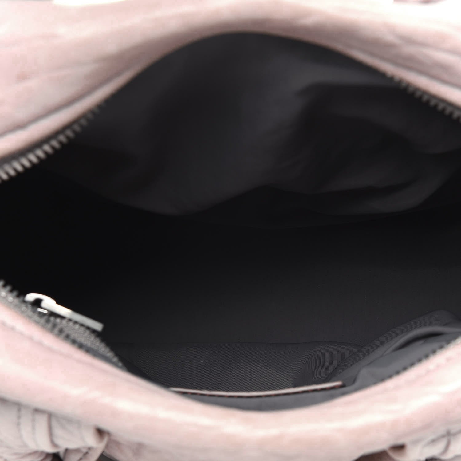Alexander Wang Pebbled Lambskin Rocco Silver Hardware Grey 5 of 27
