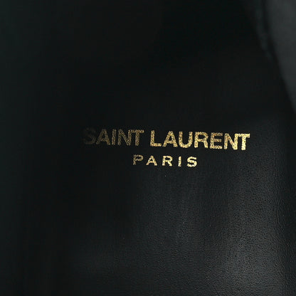 Saint Laurent Calfskin Army 20 Mens Chelsea Boots 42.5 Black 8 of 9
