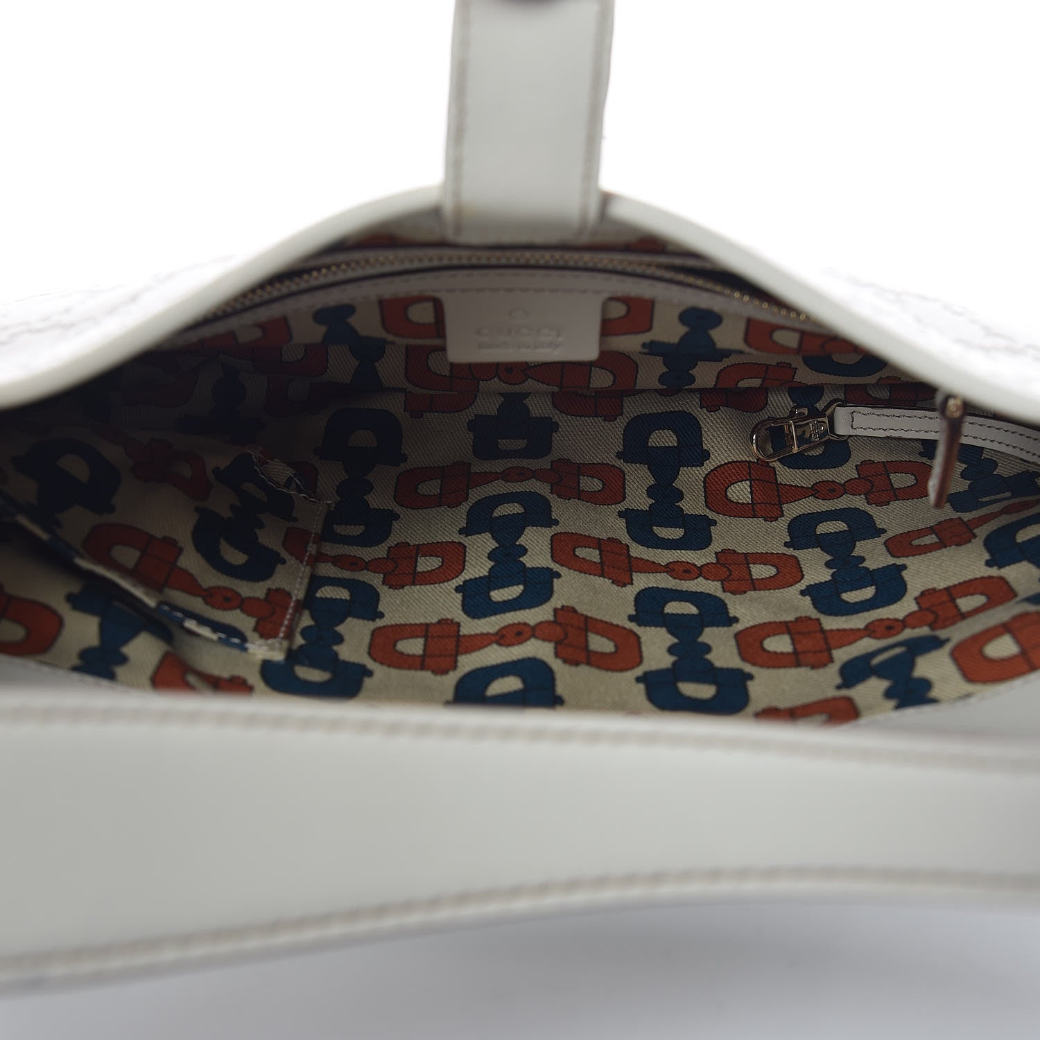 Gucci Guccissima Punch Hobo Off White 5 of 20