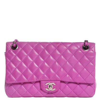Chanel Lambskin Ladybug Medium Single Flap Fuchsia 1 of 7