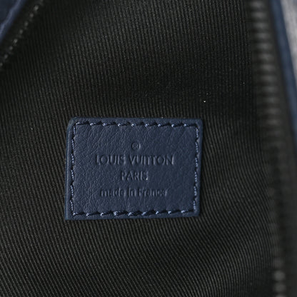Louis Vuitton Monogram Shadow Duo Slingbag Navy River Blue 7 of 10