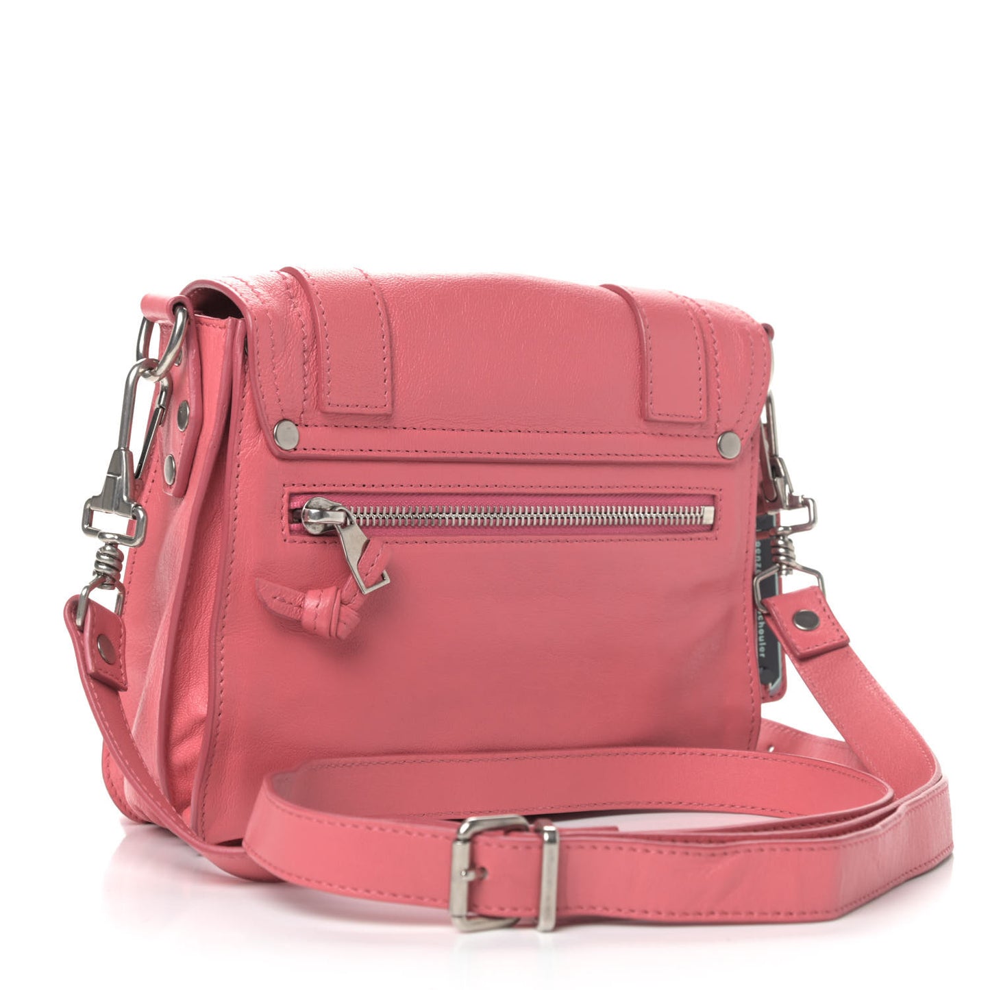 Lambskin PS1 Mini Pouch Messenger Bag Hibiscus