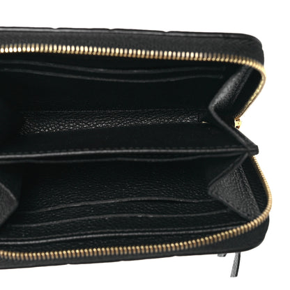 Louis Vuitton Empreinte Zippy Coin Purse Black 5 of 7