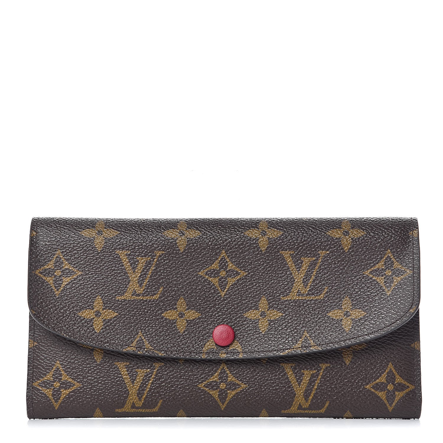 Louis Vuitton Monogram Emilie Wallet Fuchsia 1 of 9