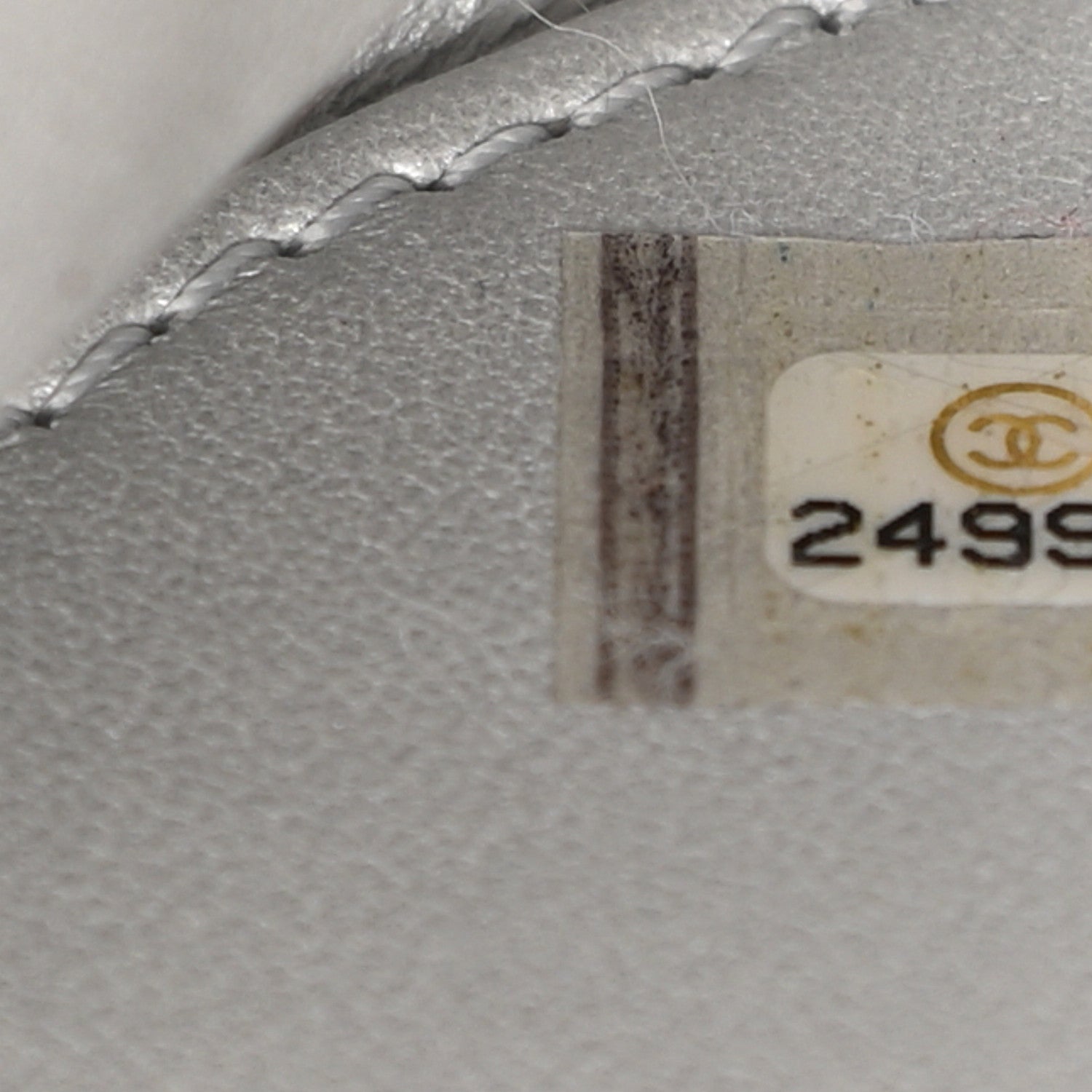 Chanel Metallic Lizard Round As Earth Evening Bag Silver 7 of 14