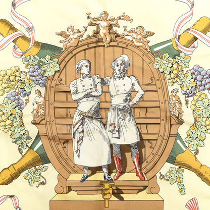 Hermes Silk A La Gloire De La Cuisine Francaise Scarf 90 2 of 6