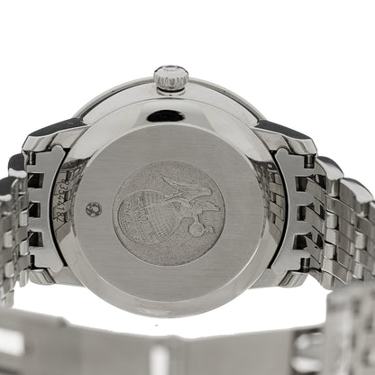 Omega Stainless Steel Diamond Mother of Pearl 33mm De Ville Prestige Automatic Watch 424.10.33.20.55.002 4 of 5