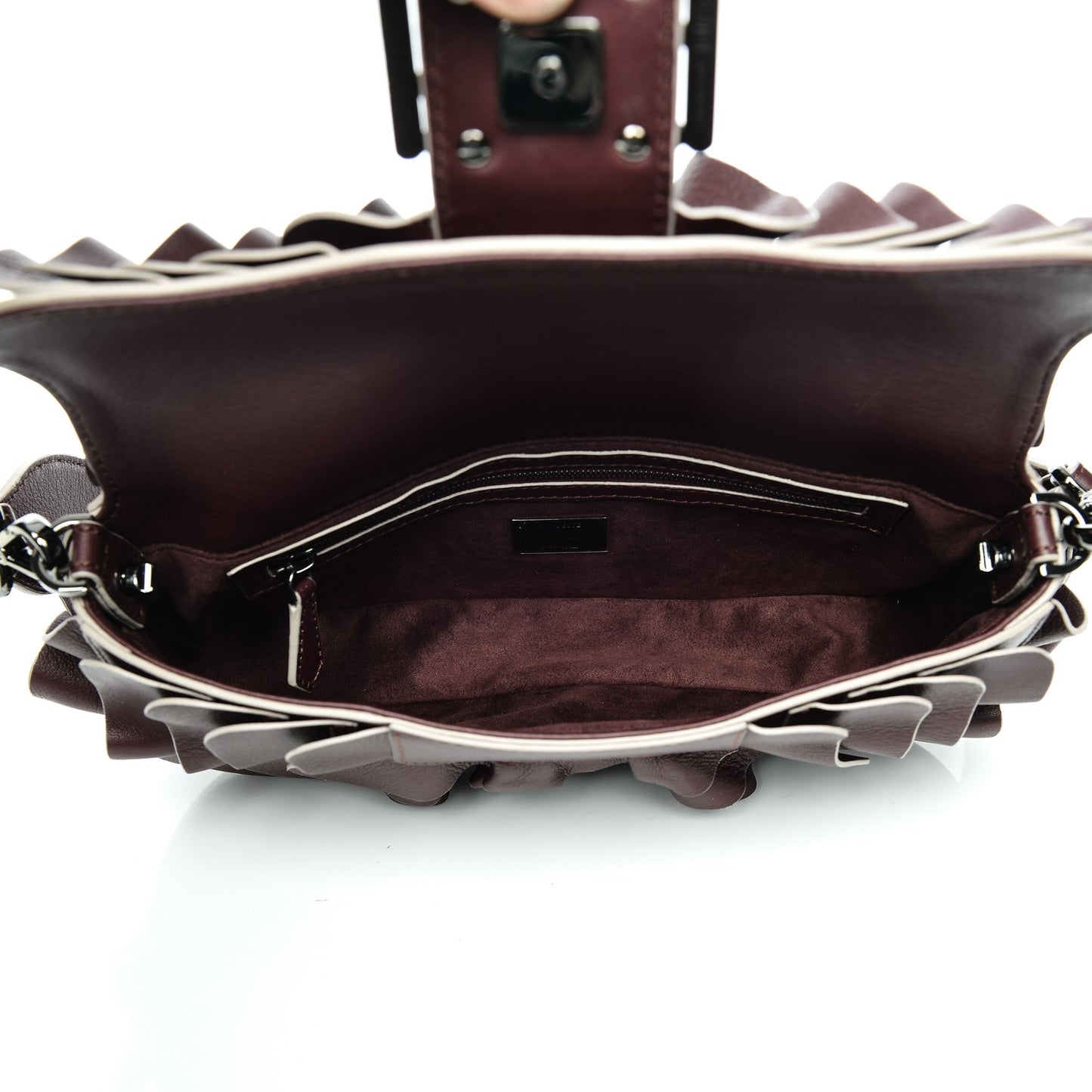 Vitello Seta Multi Waves Baguette Bordeaux