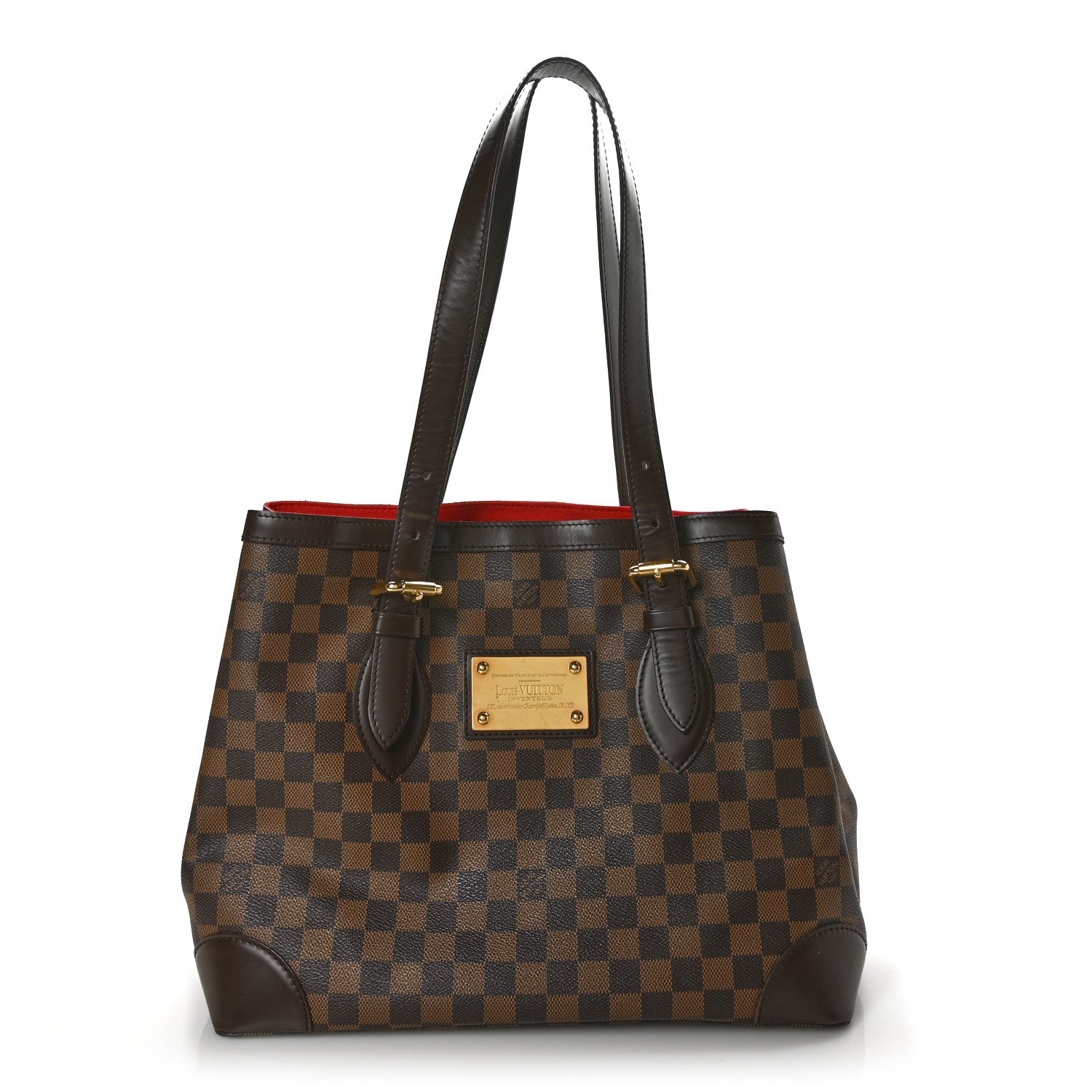 Louis Vuitton Damier Ebene Hampstead MM 1 of 8