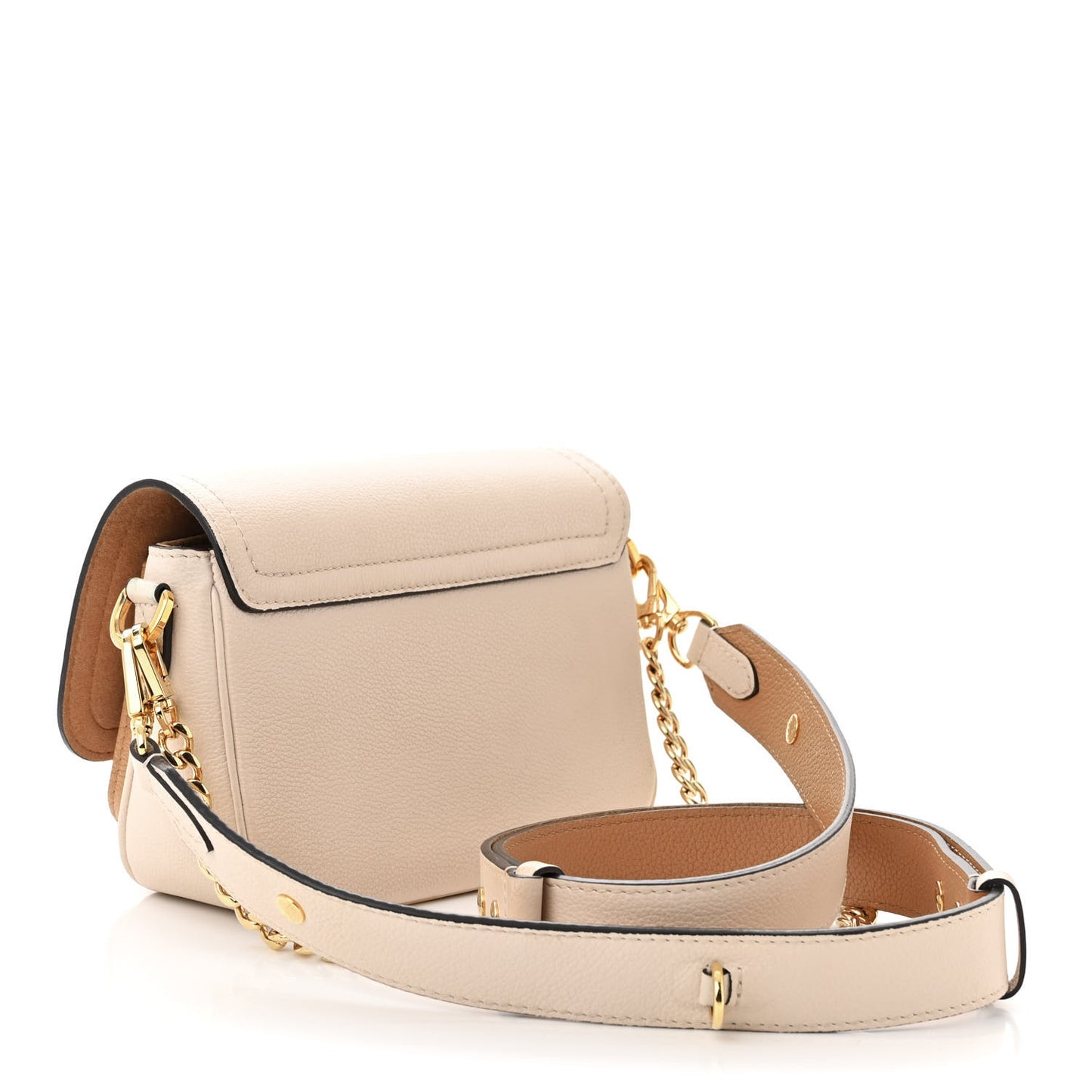 Grained Calfskin Lockme Tender Quartz
