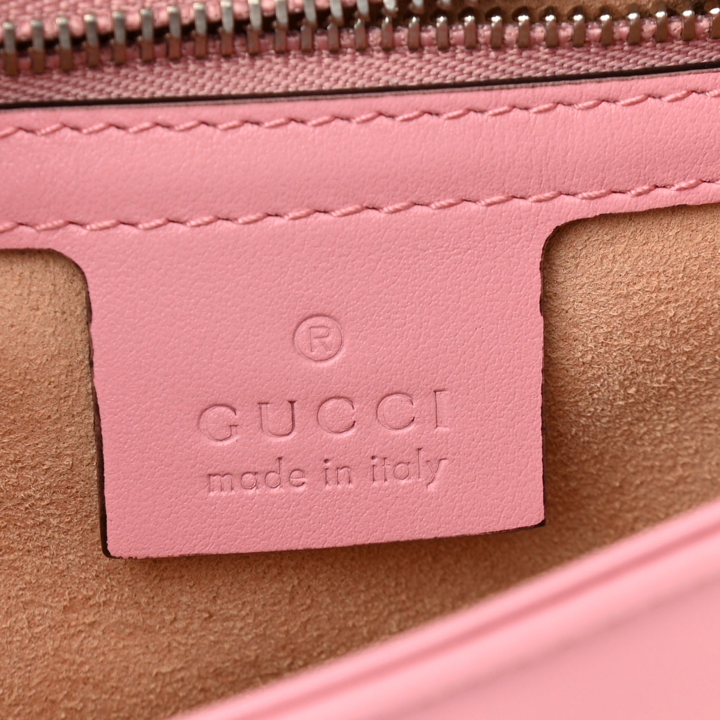 Calfskin Matelasse Small GG Marmont Shoulder Bag Wild Rose