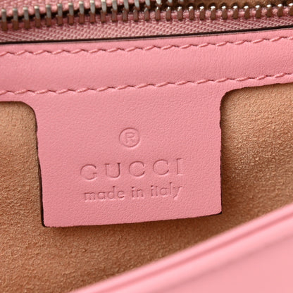 Gucci Calfskin Matelasse Small GG Marmont Shoulder Bag Wild Rose 5 of 9