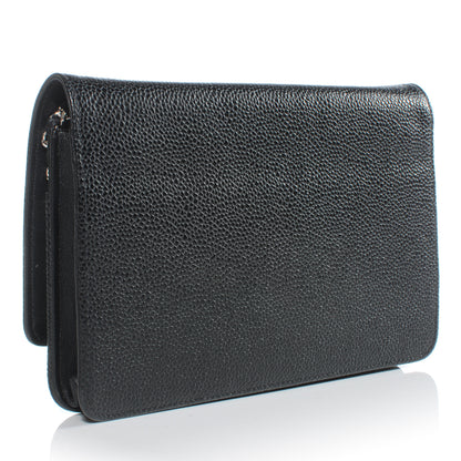 Chanel Caviar Wallet on Chain WOC Black 3 of 9