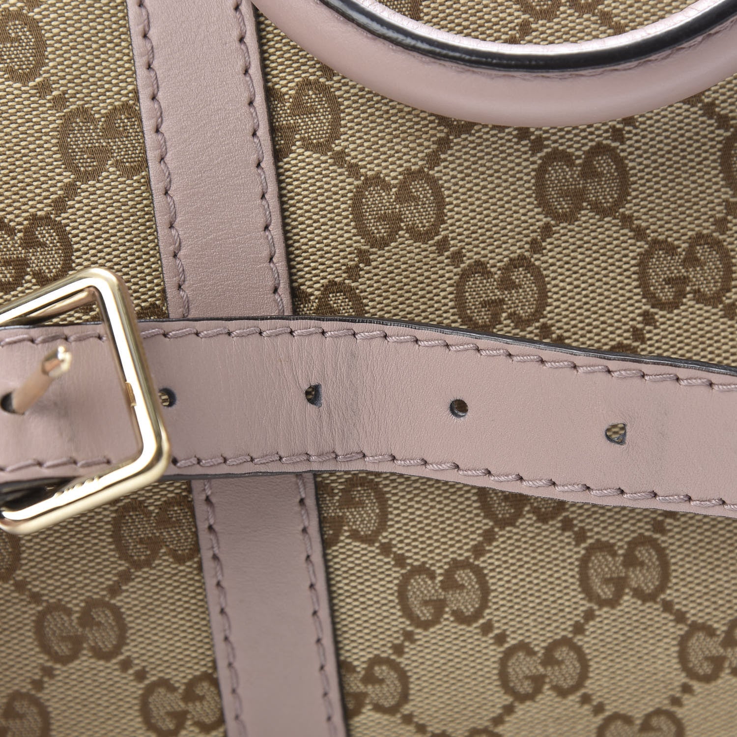 Gucci Monogram Medium Joy Boston Light Pink 13 of 14