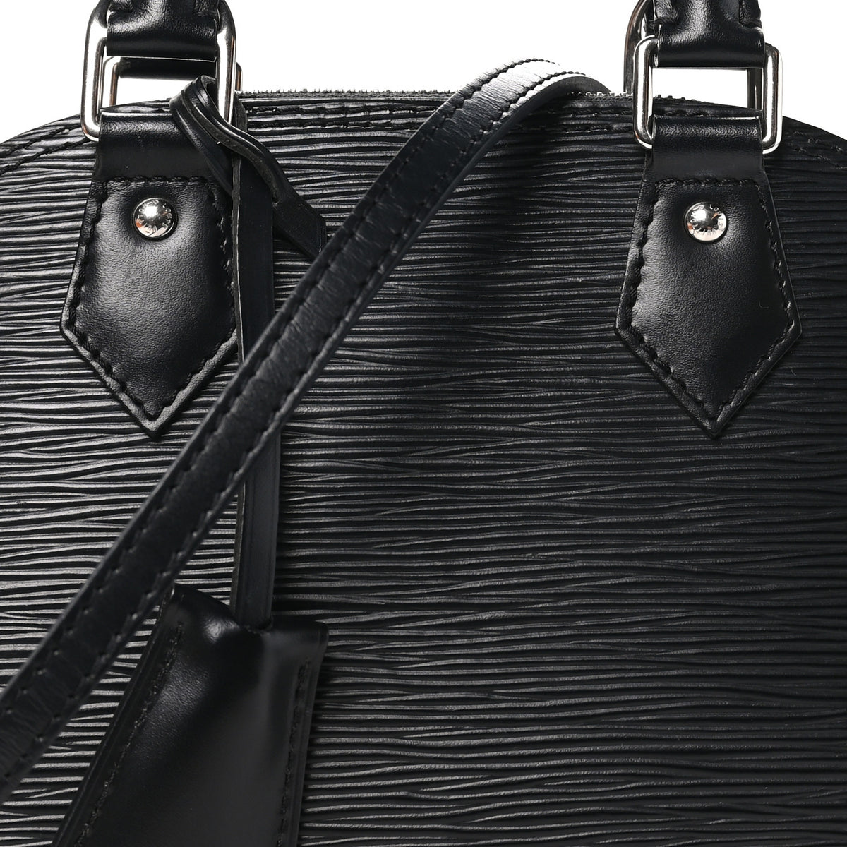 Louis Vuitton Epi Alma BB Black 7 of 10