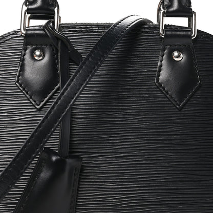 Louis Vuitton Epi Alma BB Black 7 of 10