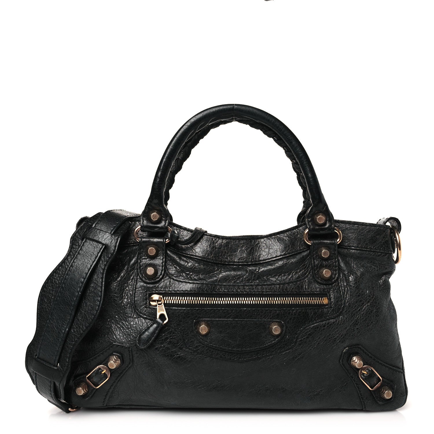 Balenciaga Agneau Giant 12 Rose Gold Hardware First Black 1 of 14