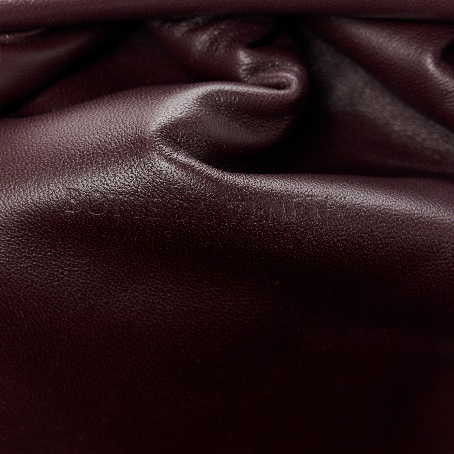 Nappa Maxi Intrecciato The Pouch Oversized Clutch  Grape