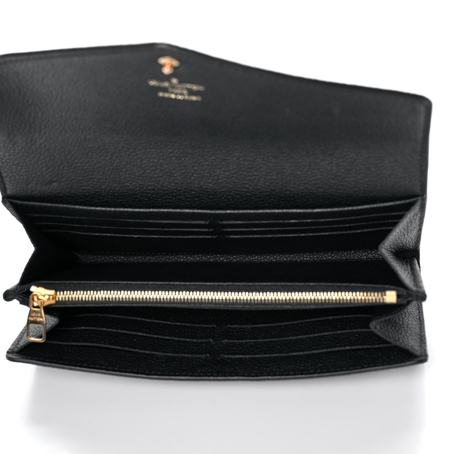 Louis Vuitton Empreinte Sarah Wallet NM Black 5 of 8