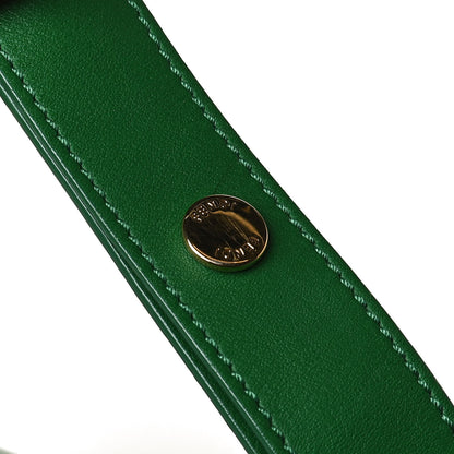 Fendi Vitello Dolce Shiny Nappa 3Baguette Shoulder Bag Green 17 of 18