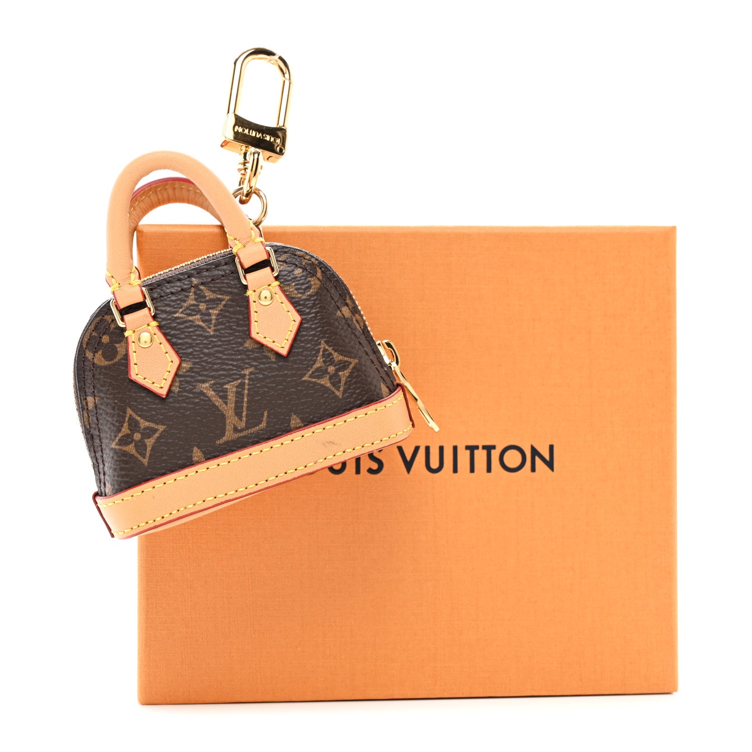Louis Vuitton Monogram Micro Alma Bag Charm 6 of 6