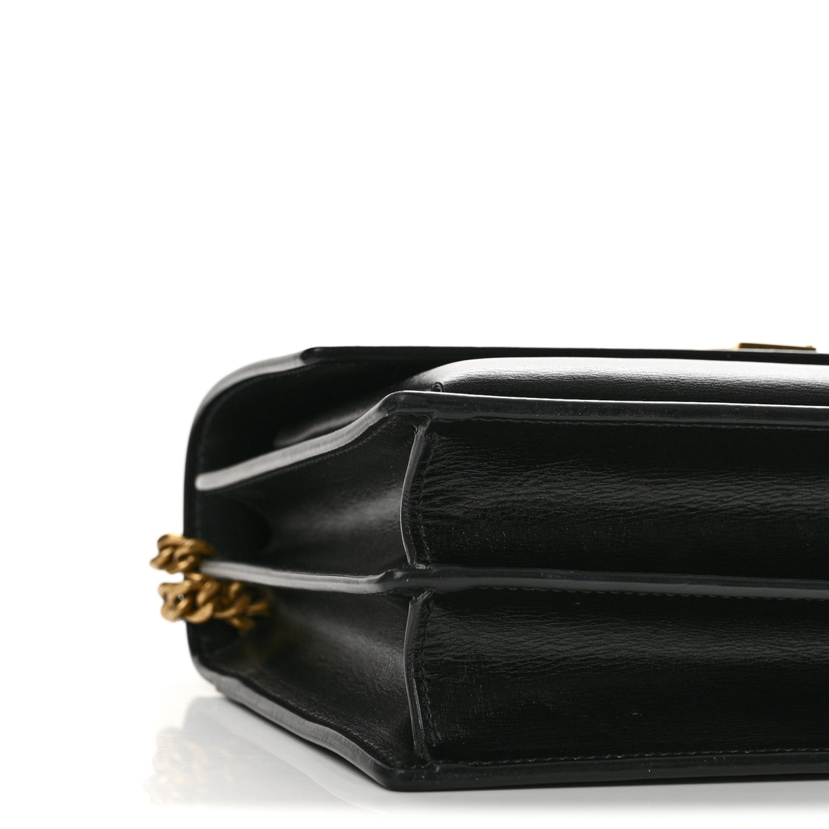 Saint Laurent Calfskin Medium Monogram Sunset Black 9 of 13