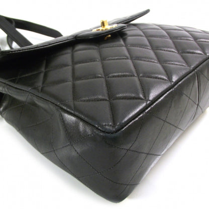 Chanel Lambskin Quilted Backpack Black 6 of 14
