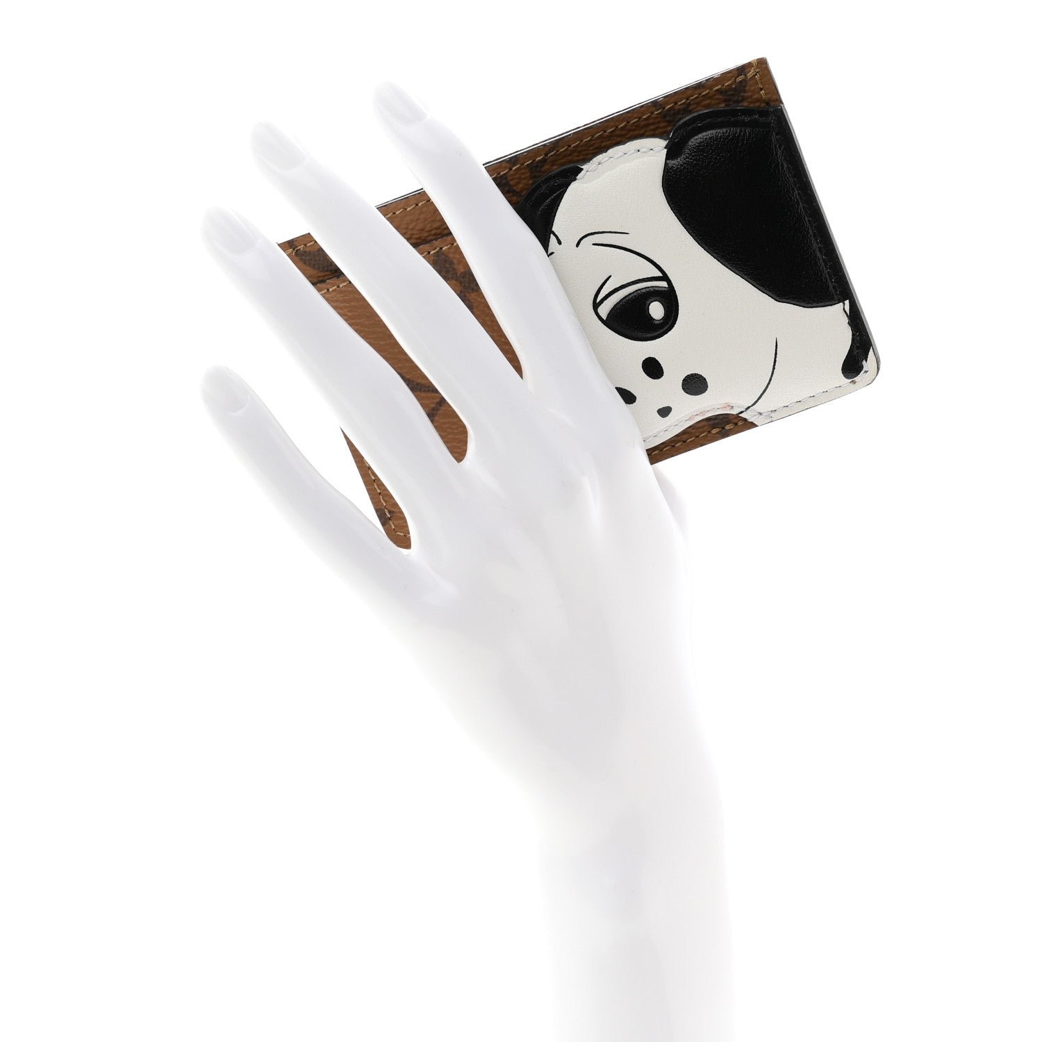 Louis Vuitton Animogram Reverse Monogram Dalmatian Card Holder 2 of 7