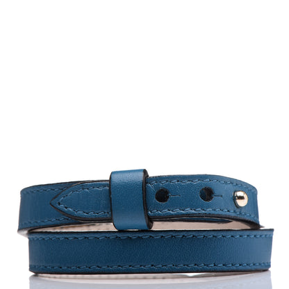 Bulgari Calfskin Serpenti Forever Multi Coiled Bracelet S Deep Jade 3 of 7
