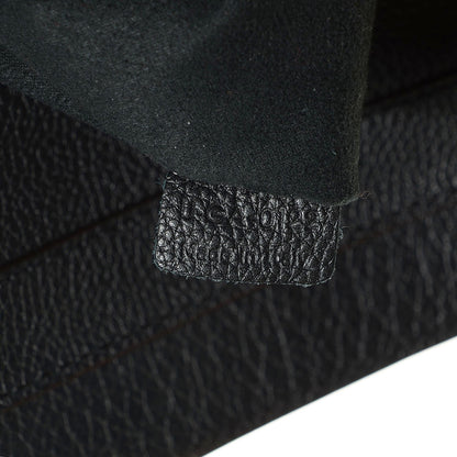 Celine Drummed Calfskin Shoulder Luggage Black 9 of 10