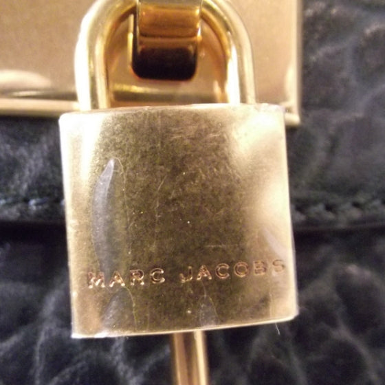 Marc Jacobs Leather Small Camille Satchel Petrol 9 of 13