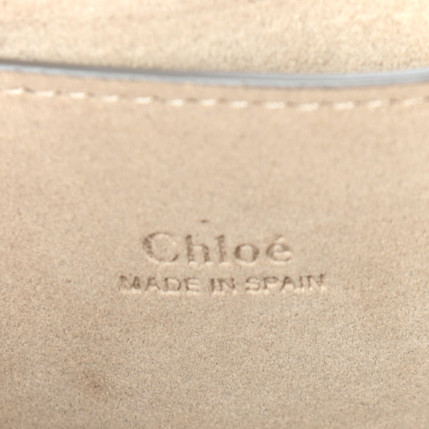 Suede Calfskin Small Faye Shoulder Bag Tobacco