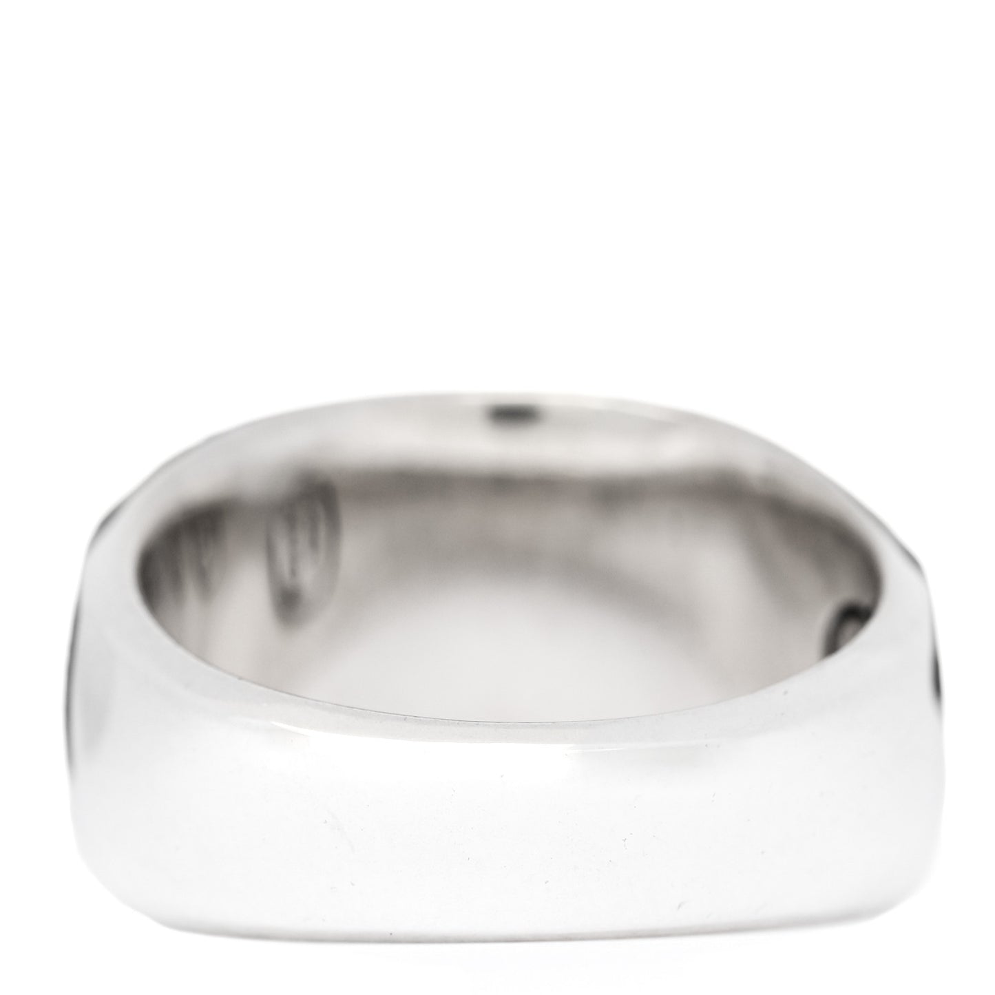 Sterling Silver Black Diamond Signet Ring 62 10